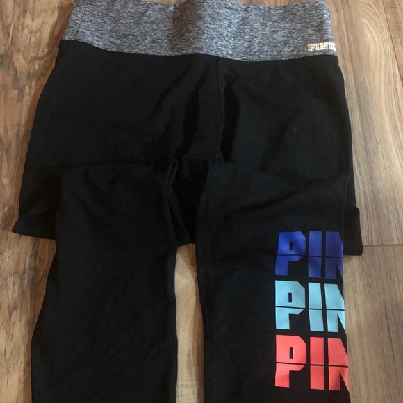 VS pink cropped leggings - Picture 1 of 4